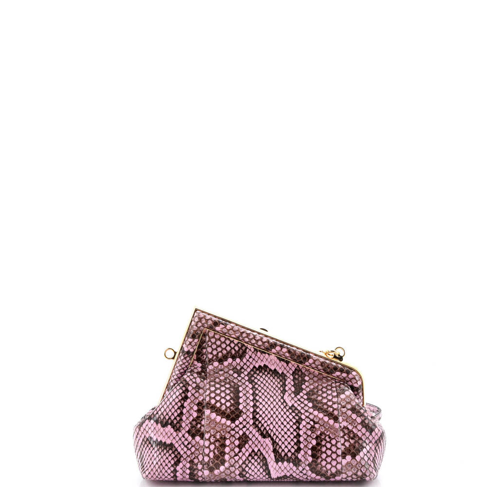 Fendi Small First Bag Python - image 3